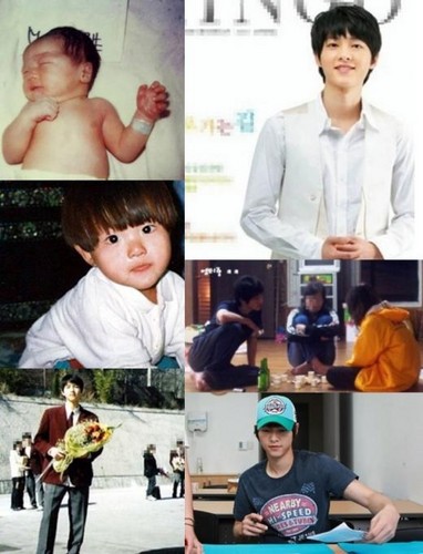  Song Joong Ki's childhood Fotos
