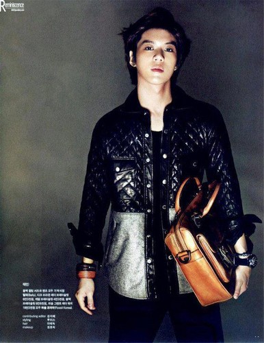 Taemin in Marie Claire Magazine october' 12