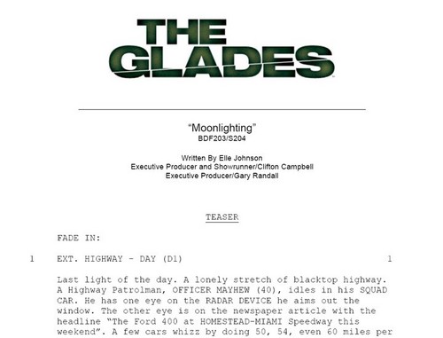  The Glades Episode Script
