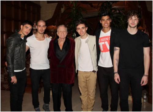  The Wanted in the 花花公子 Mansion