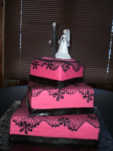 Victor & Victoria Wedding Cake