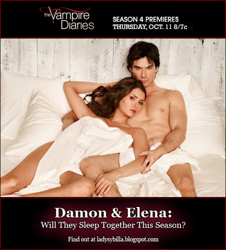  Will they sleep together? Damon & Elena!