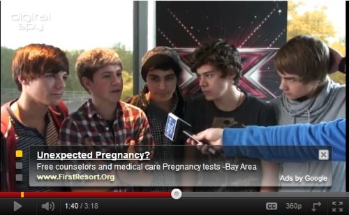  Youtube knows what One Direction does to us...