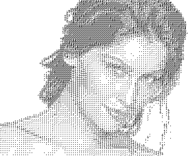 ASCII Art Woman