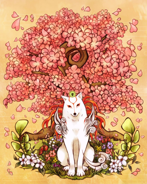 Ammy and Cherry Blossom