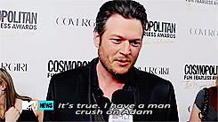  Blake admitted to wanting to キッス Adam on national TV