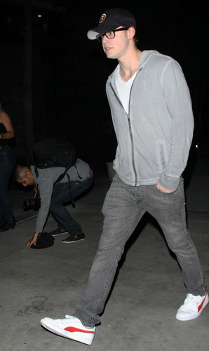  Chord arrives at Justin Bieber konzert at Staples Center LA, October 2nd 2012