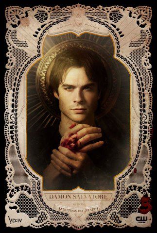  Damon Salvatore season 4 Promotional Poster