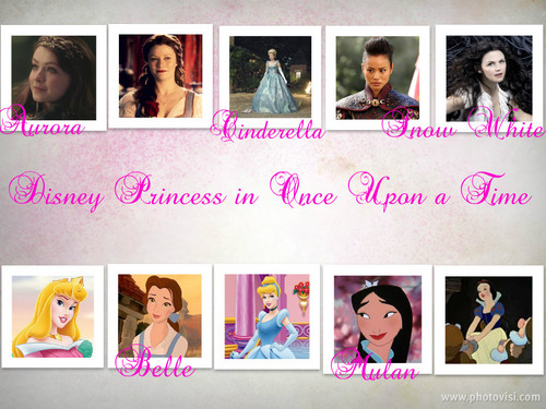  डिज़्नी Princesses in Once Upon a Time