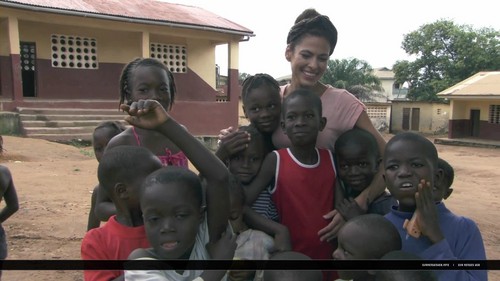  Eva Mendes Bringing Girl Power to Sierra Leone