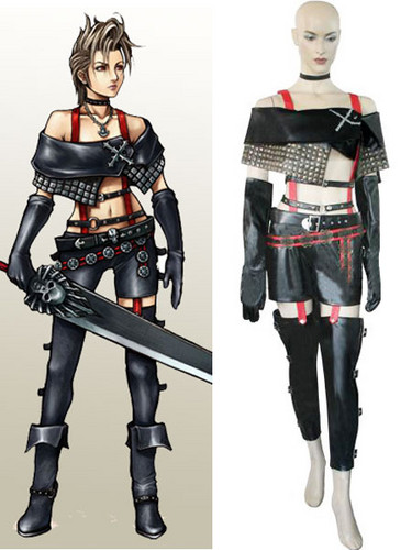  Final fantaisie X-2 Paine Cosplay Costume