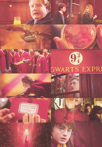  Harry Potter in red