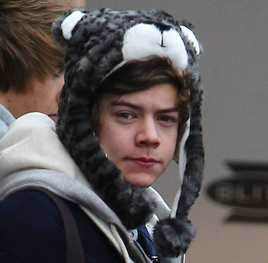  Harry Styles Snow Leopard Hat RARE