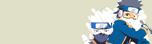  Какаси and Obito banner