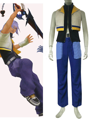 Kingdom Hearts II Riku Cosplay Costume