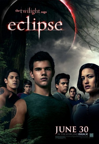  Leah - Eclipse poster - mbwa mwitu pack