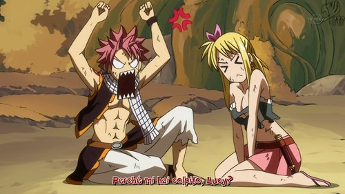  Natsu & Lucy funny time..!!