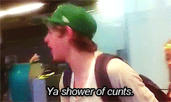  Niall cussing