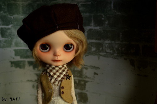 OOAK Rerooted Custom Blythe Art Doll سے طرف کی Natt #47 *Antoine*
