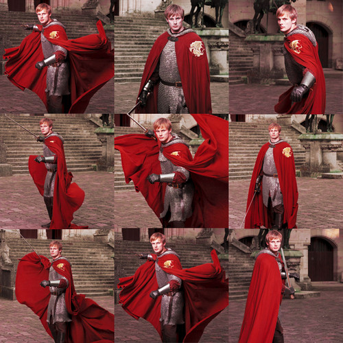 Our king in red...