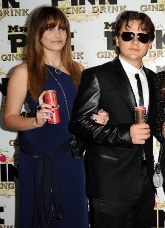  Paris Jackson and her brother Prince Jackson Blanket Jackson at Mr ピンク Drink Launch Party ♥♥