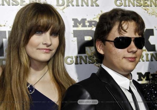 Paris Jackson and her brother Prince Jackson at Mr Pink Drink Launch Party ♥♥
