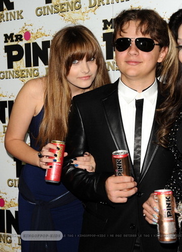  Paris Jackson and her brother Prince Jackson at Mr roze Drink Launch Party ♥♥