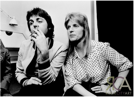  Paul and Linda McCartney