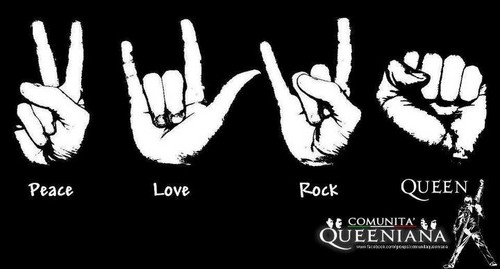  Peace, Love, Rock, クイーン