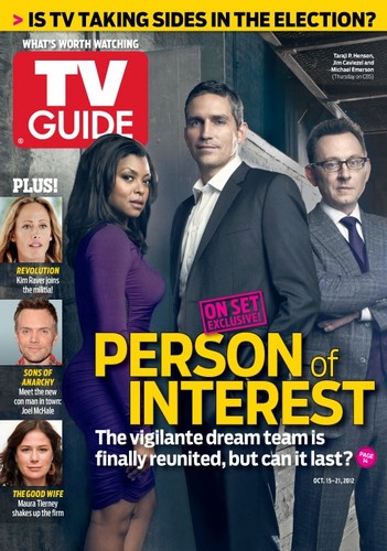  Person of Interest - Cover of TV Guide Magazine