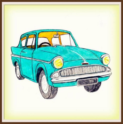  Pottermore: Objects - Flying Ford Anglia