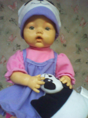  Tatiana's first doll named Cindy