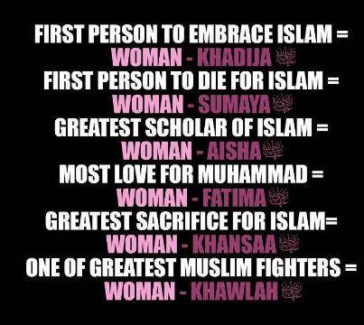  The women in Ислам