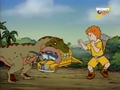  Arnold Takes on a T-Rex