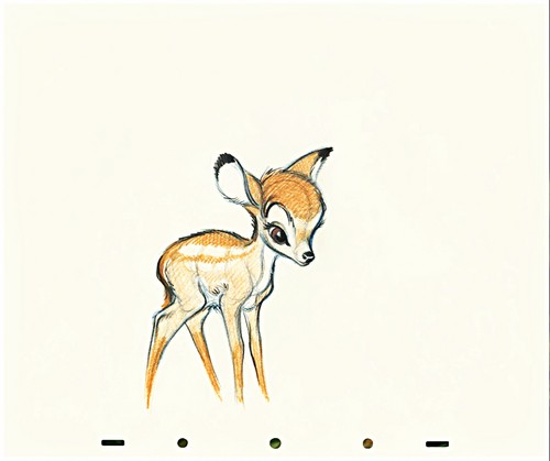 Walt Disney Sketches - Bambi