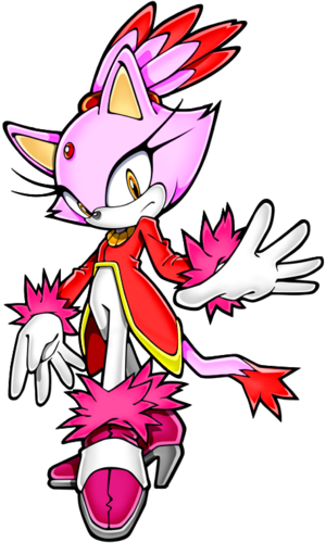 Blaze: Sonic X style - Blaze the cat fanclub Fan Art (32756848) - Fanpop