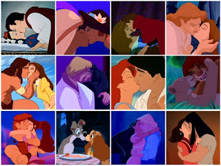  Disney kisses