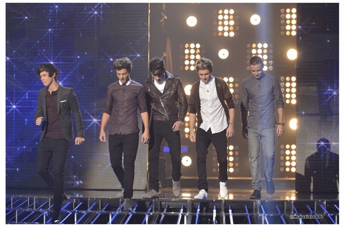  one direction, On X Factor UK 2012