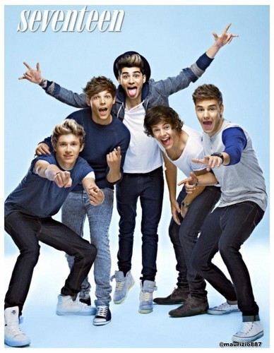 one direction,,Seventeen Magazine photoshoot 2012