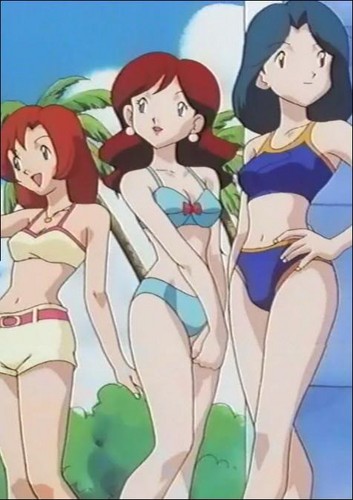 pokemon girls in bikini