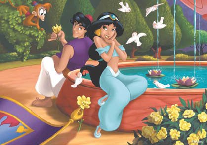  Aladdin & melati, jasmine