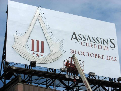  Assassin's Creed III Billboard