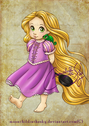  Baby Rapunzel