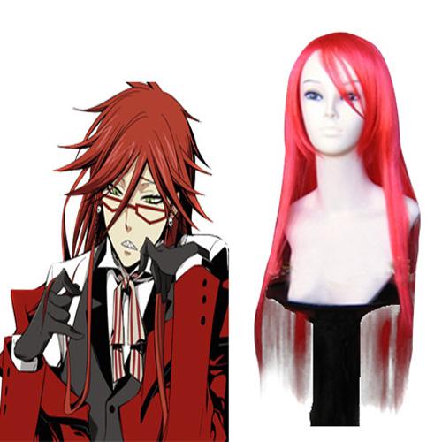  Black Butler 흑집사 Grell Cosplay Wig