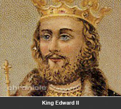  Edward II- Edward of Caernarfon(25 April 1284 – 21 September 1327