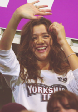  Eleanor at Louis's charity Match