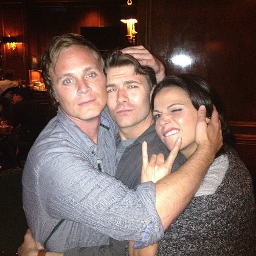 Get Ready For "The Doctor", David Anders (Whale), Noah Bean (Daniel) and Lana Parrilla (Regina)