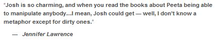  Jennifer about Josh