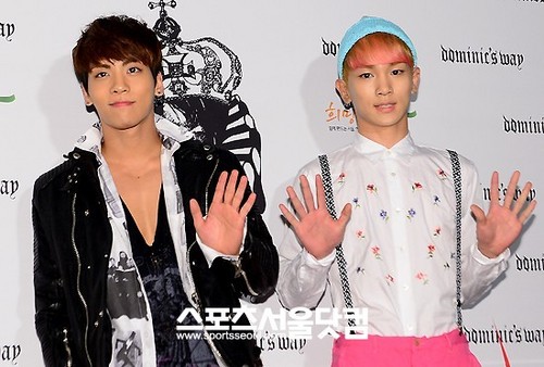  Jonghyun & key at seoul fashion week