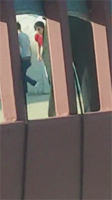 Louis skateboarding before the show at Dallas 
